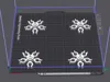 0.2mm layer, 2 walls, 15% infill (4 RINGS)