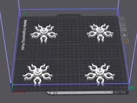 0.2mm layer, 2 walls, 15% infill (4 RINGS)