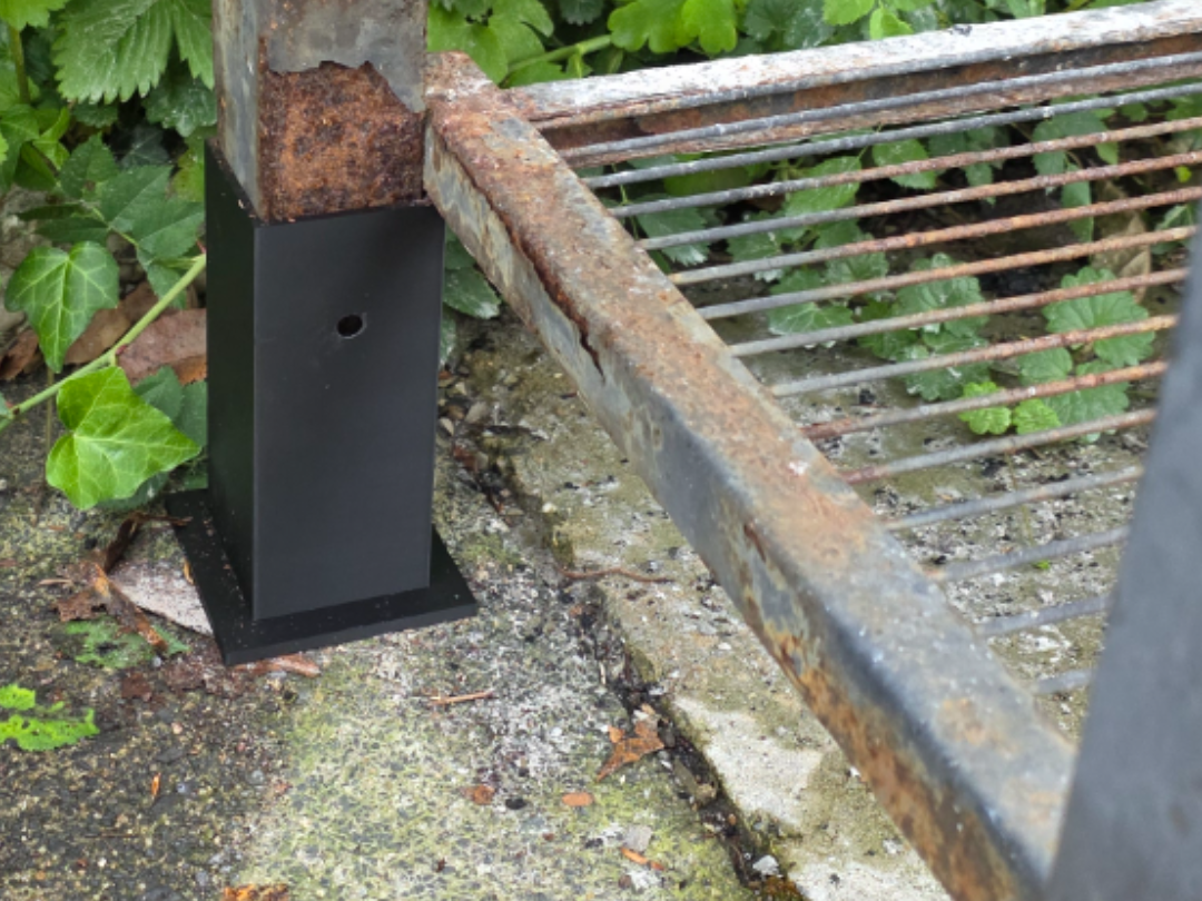 Ersatz Grill Fuß Innendurchmesser 53mm x 120mm