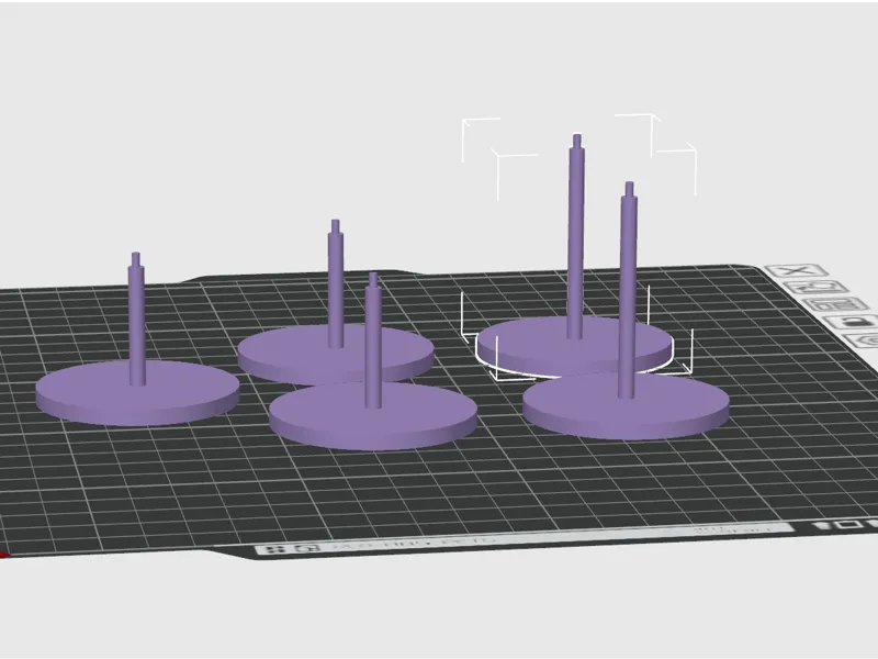Miniature Model Fly Stands 