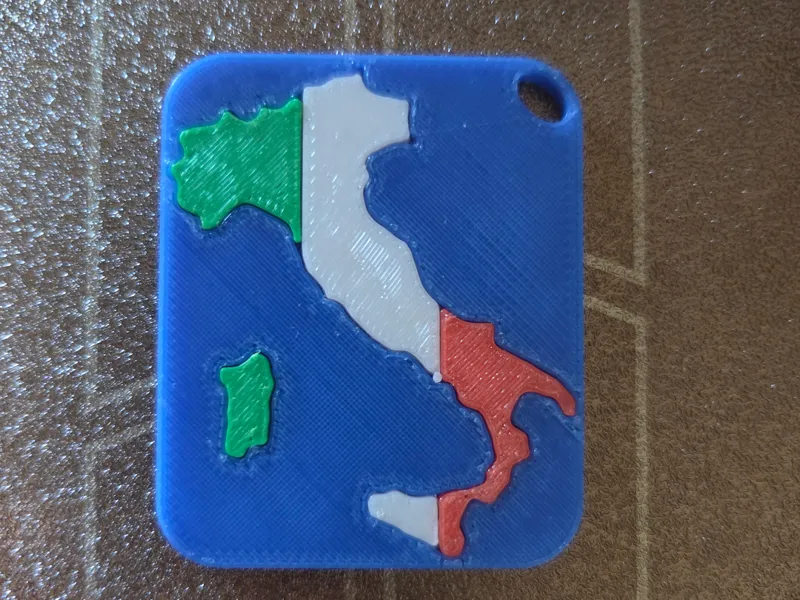 Italia keychain