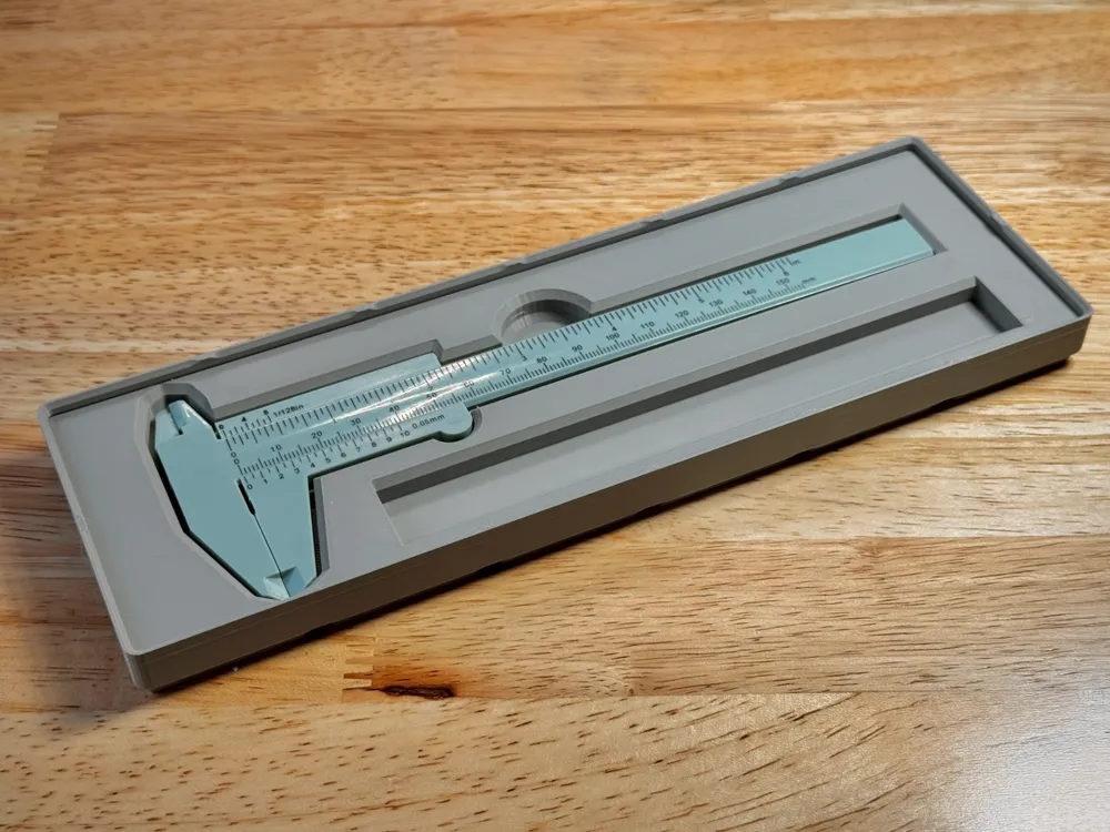 Gridfinity Calipers Plastic Vernier Calipers Gridfinity Holder - Free 3D Print Model ...