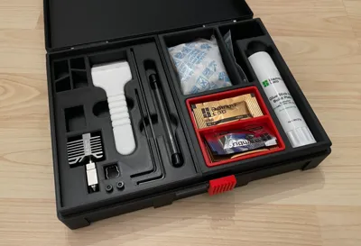 Bambu Lab P1S, P1P, X Toolbox Accessories + Scraper