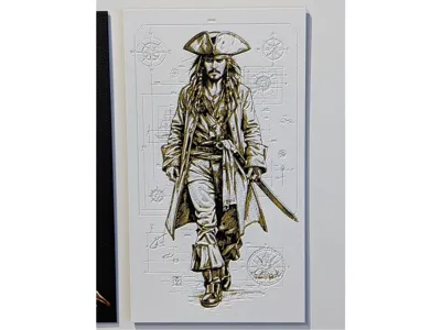Jack Sparrow Hueforge