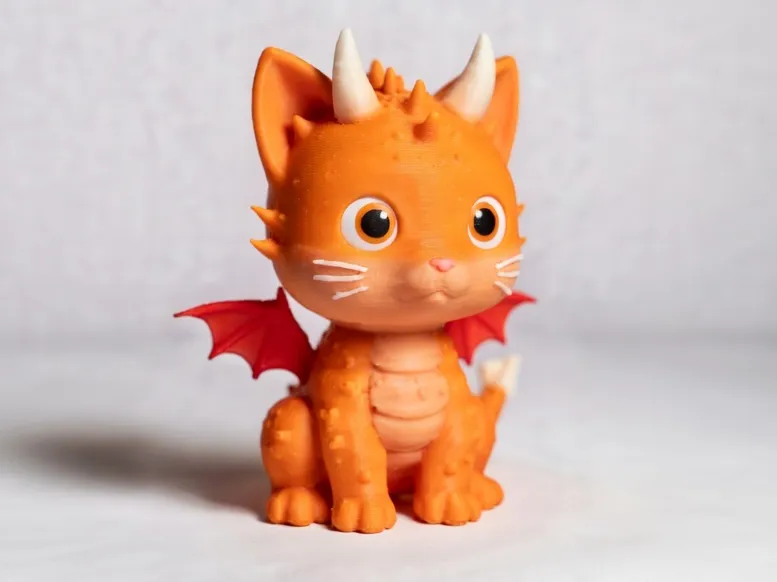 Cute Cat Dragon