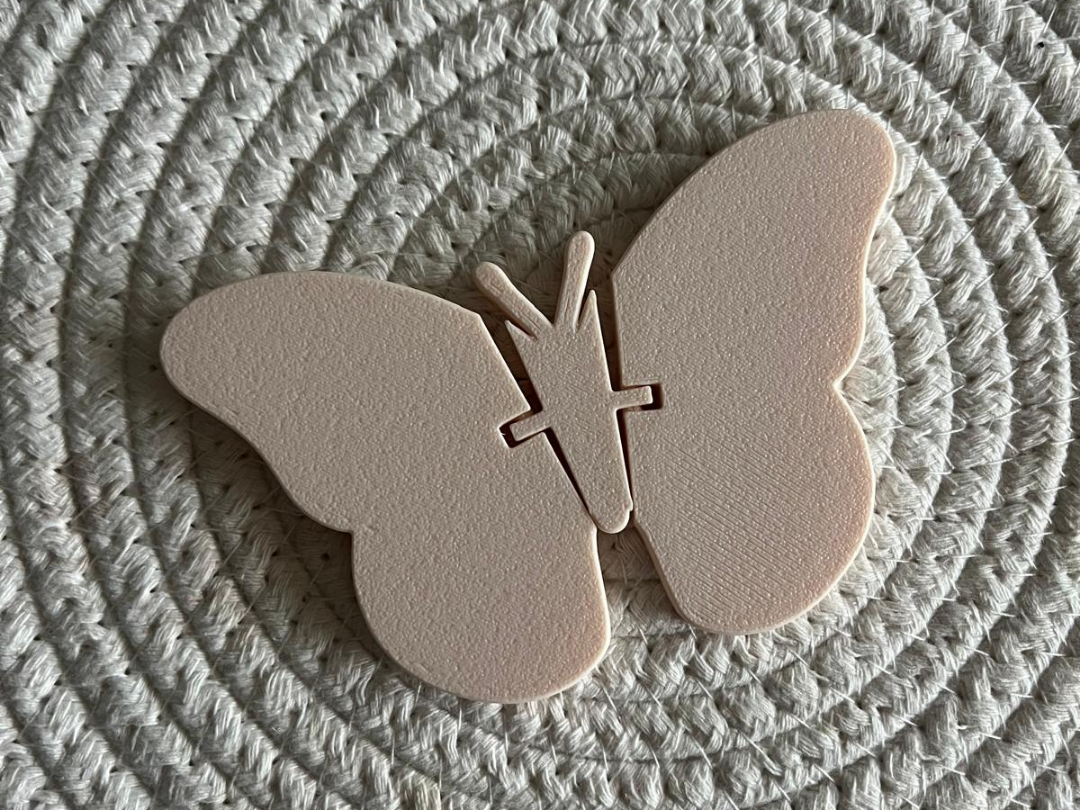 Flexi Butterfly – print-in-place flexible model