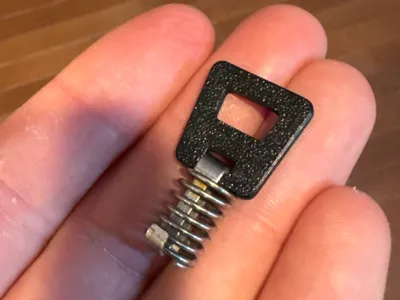 RV WATER HEATER DOOR CLIP