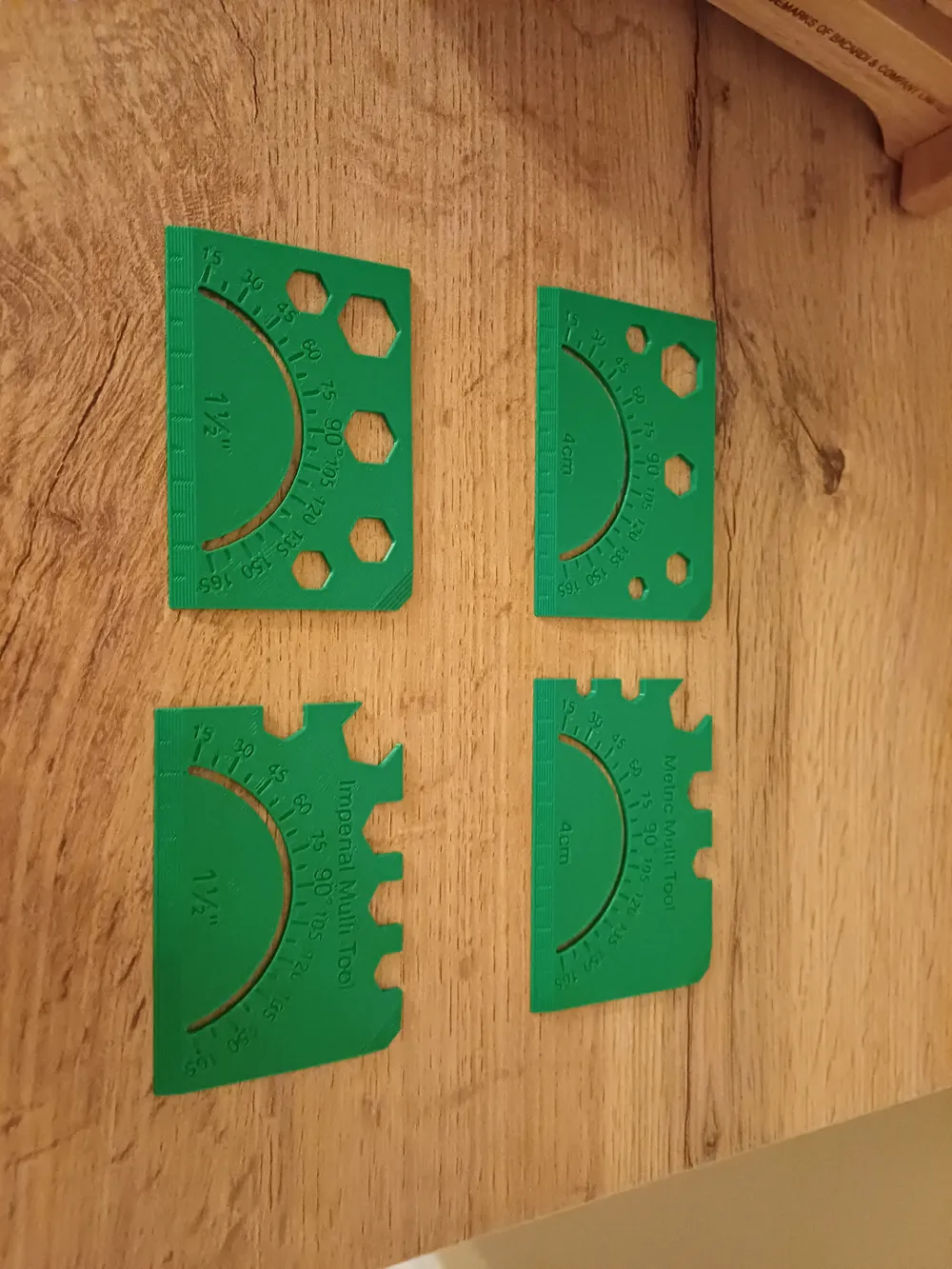 Wallet Size Ruler Wallet-Sized Multitool: Metric & Imperial Versions by ...