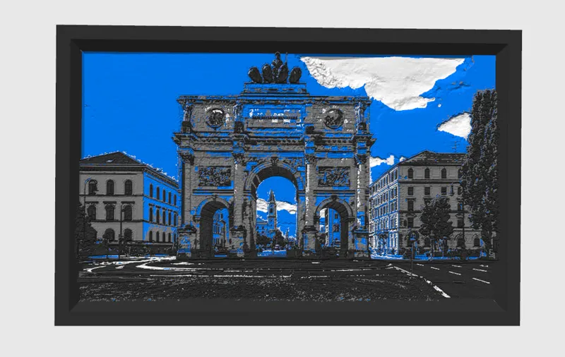 Münchenr Siegestor |  Munich Victory Gate