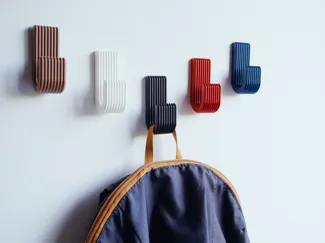 Ribbed Wall Adhesive Hook 