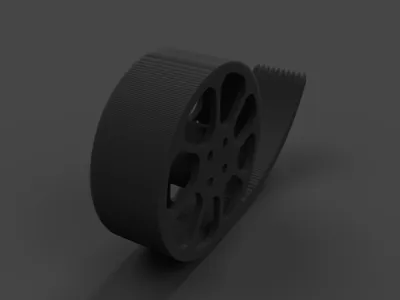 Tape dispenser for tape 