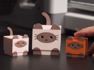 小猫按压解压玩具