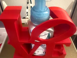 Valentines Day "Love" BBW Soap Holder
