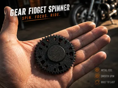 Gear Fidget Spinner 