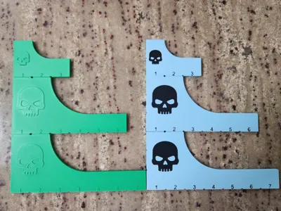 W40k Kill Team Rulers - Assorted Sizes AMS/NO AMS