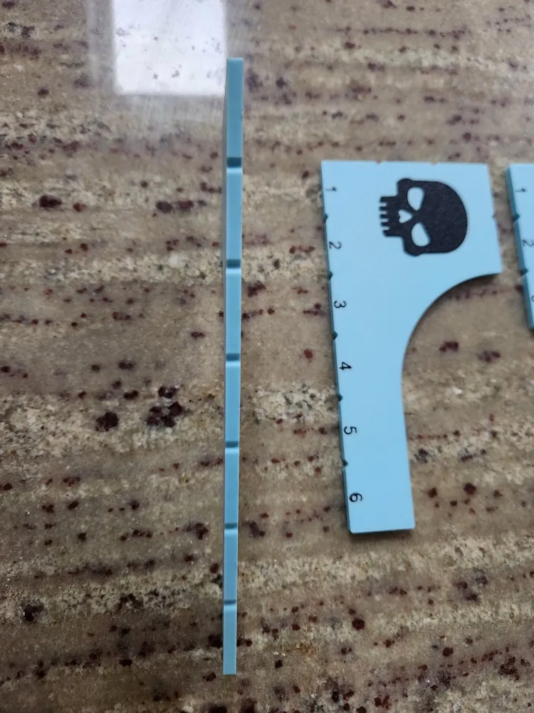Mini Ruler Print W40k Kill Team Rulers - Assorted Sizes AMS/NO AMS - Free 3D Print Model ...
