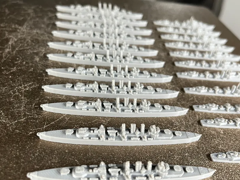 Miniature destroyers