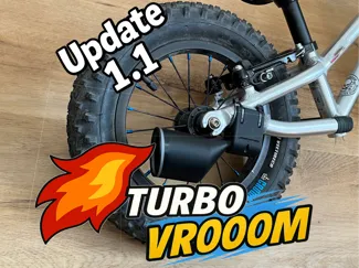 Turbo Exhaust Pipe for Kid’s Bike v 1.1