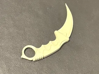 krambit knife in one plece