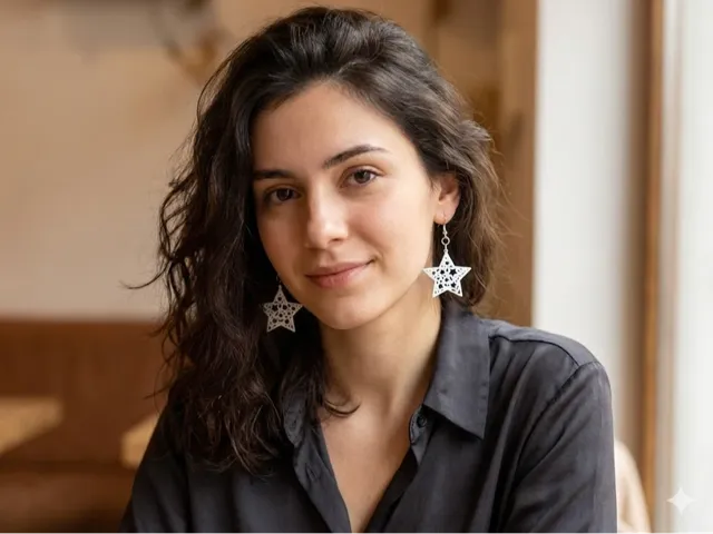 Starry earrings