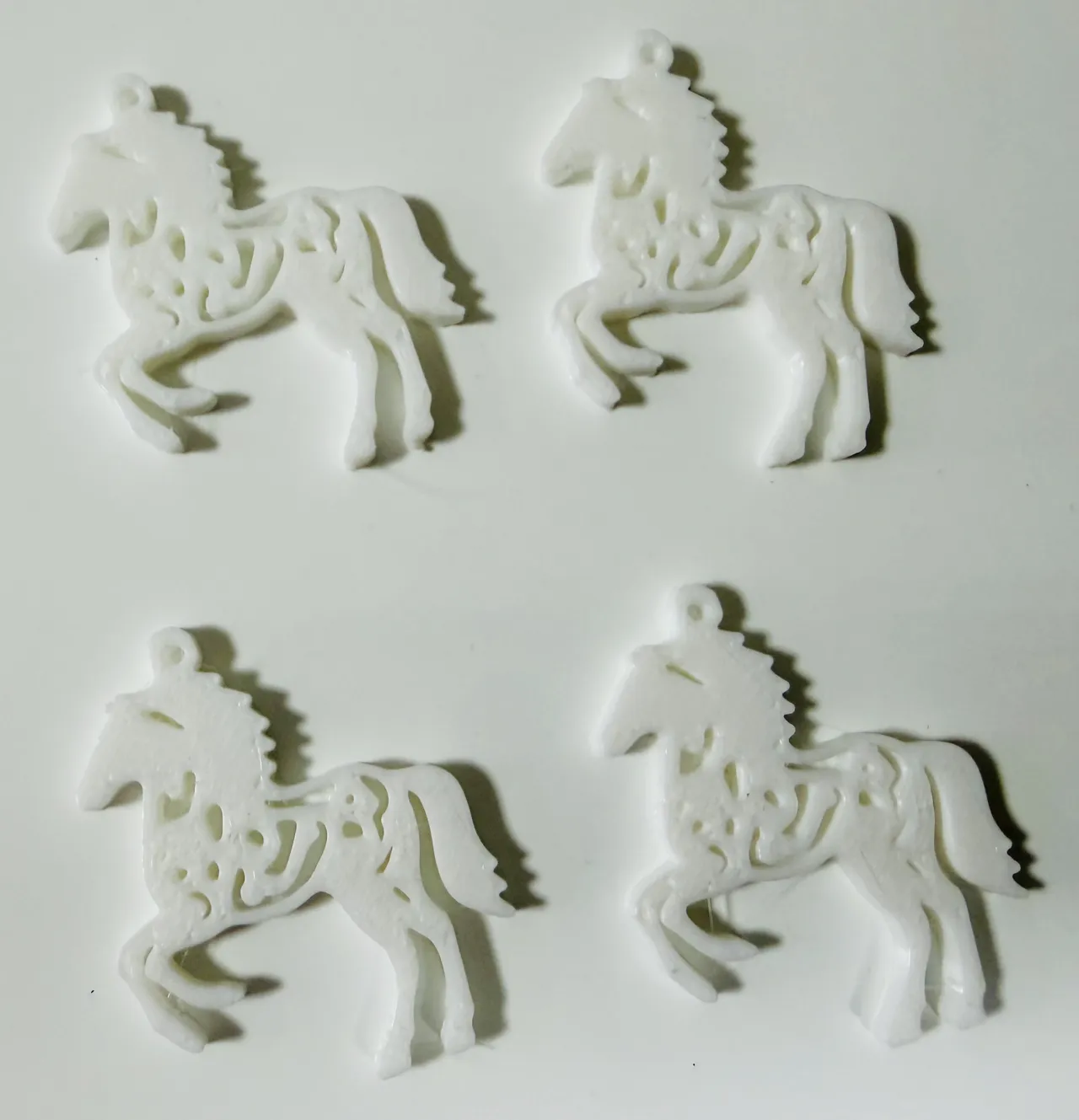 Ethereal Horse Silhouette Earrings view 4