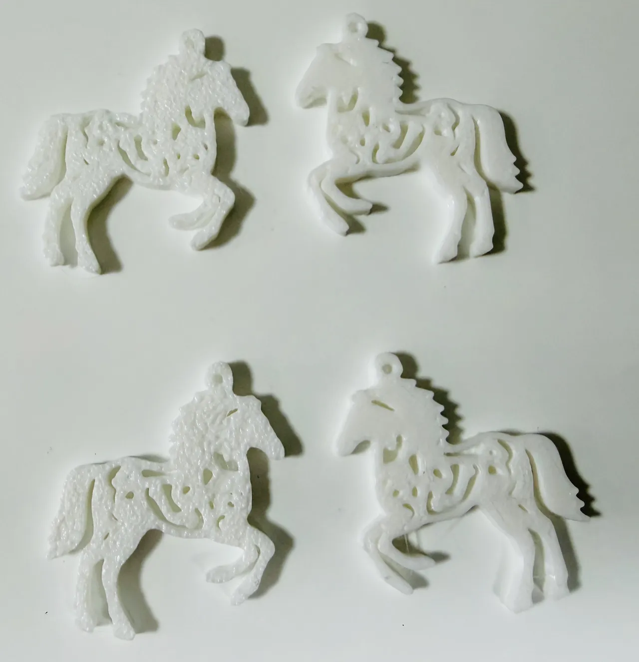 Ethereal Horse Silhouette Earrings view 3