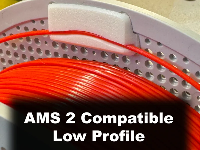 AMS 2 Compatible Low Profile Filament Clip