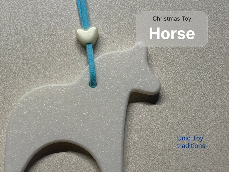 Horse Christmas toy