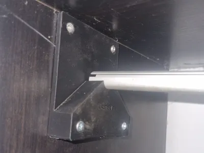 Reinforced IKEA Clothes Rail Holder