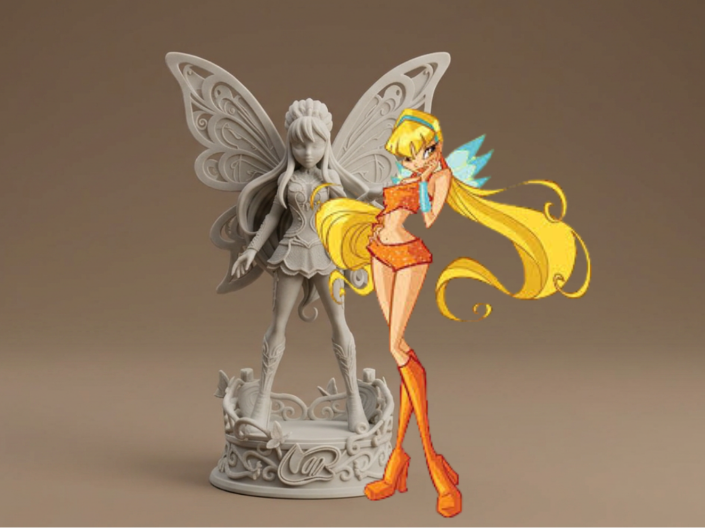 Stella – Winx Club Fairy Figurine