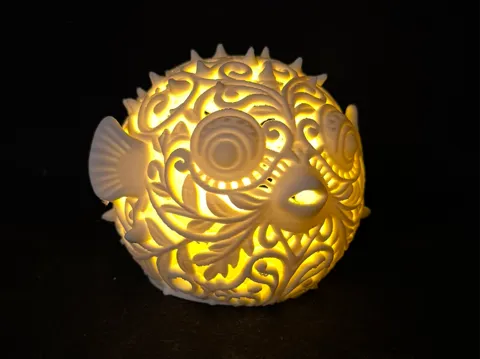 Modelo para impresión 3D: Lumorna Lichtmoment | Der Kugelfisch — referencia de MakerWorld