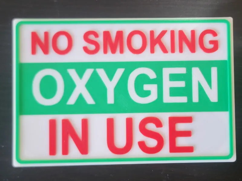 Oxygen Sign