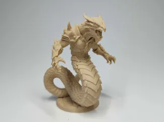Serpent Warrior Miniature