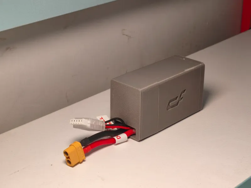 【穿越机 电池保护壳】适配：博士4S 1550mah 150c【全方位保护】