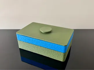 Stackable small storage box