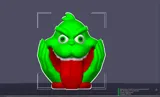 Ключодържател Playful Grinch