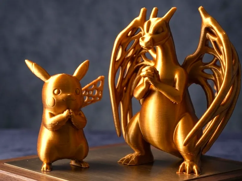 Charizard e Pikachu in Preghiera