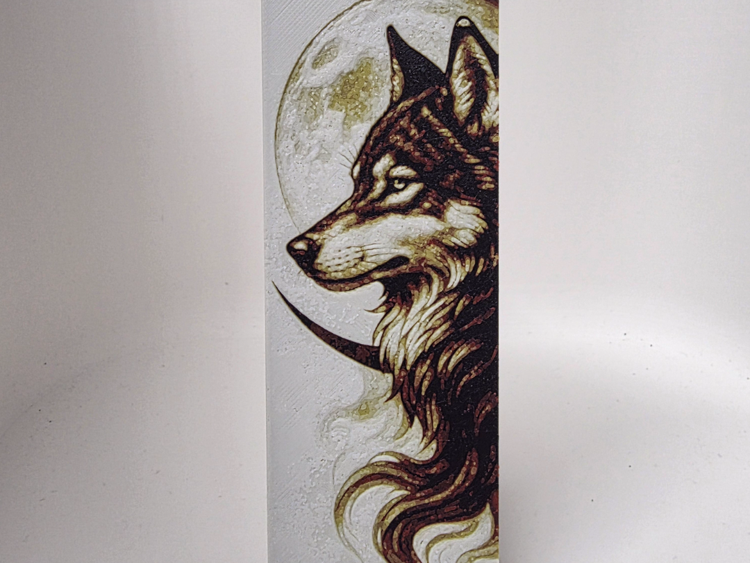 Wolf Bookmark