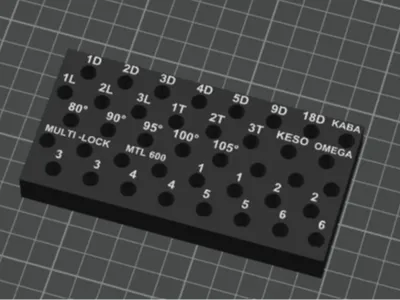 Modular Tool Holder for Milling Bits