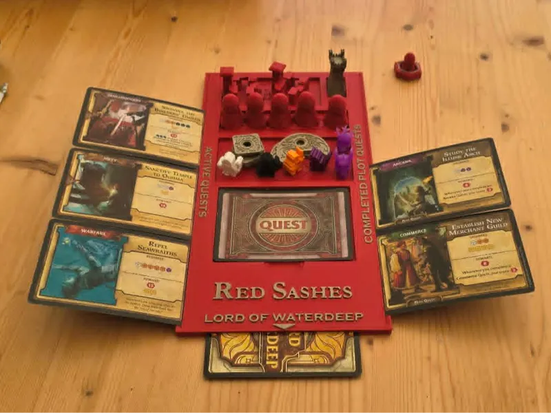 Lords of Waterdeep Player Board Upgrade