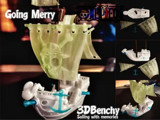 Sailing with Memories | Going Merry 3DBenchy