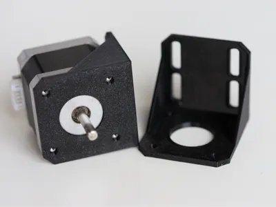 NEMA17 Stepper motor mounting bracket v2