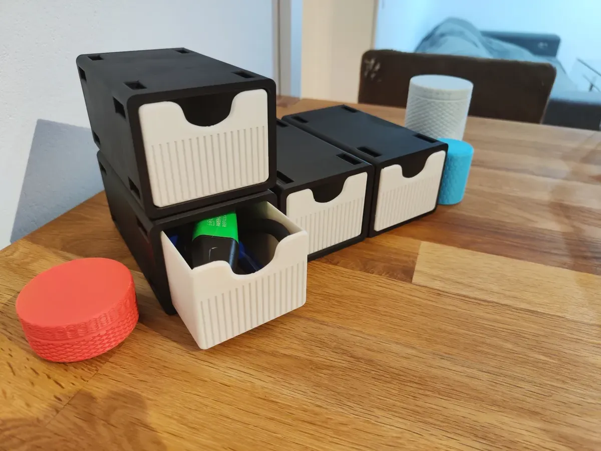 Modular Drawer Box - Free 3D Print Model - MakerWorld