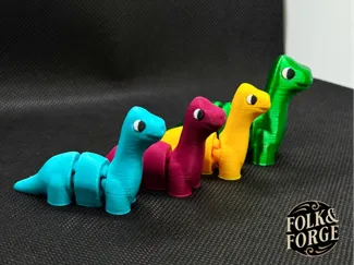 Little Longneck Fidget Dinosaur