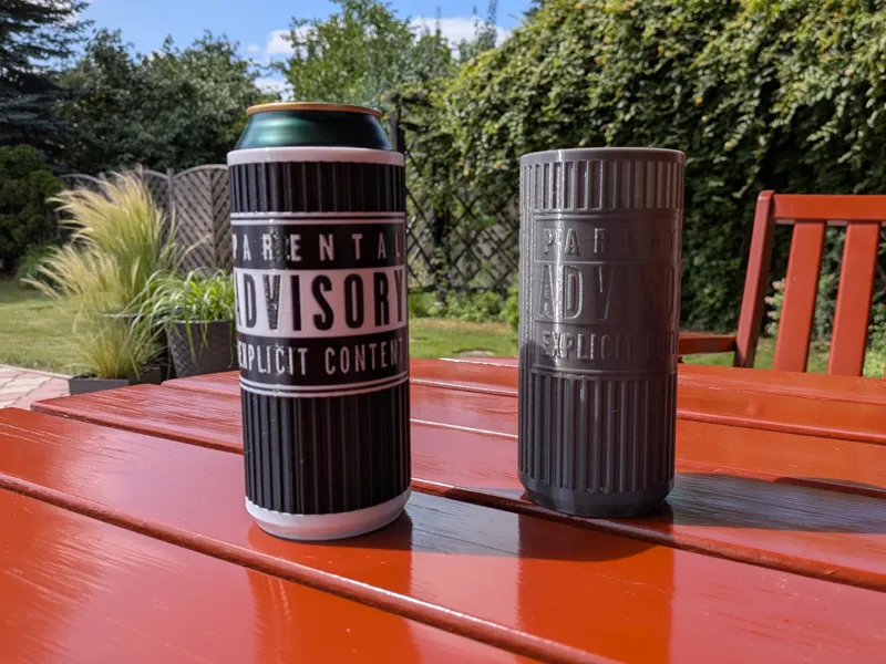Funny Can Sleeve - Parental Advisory