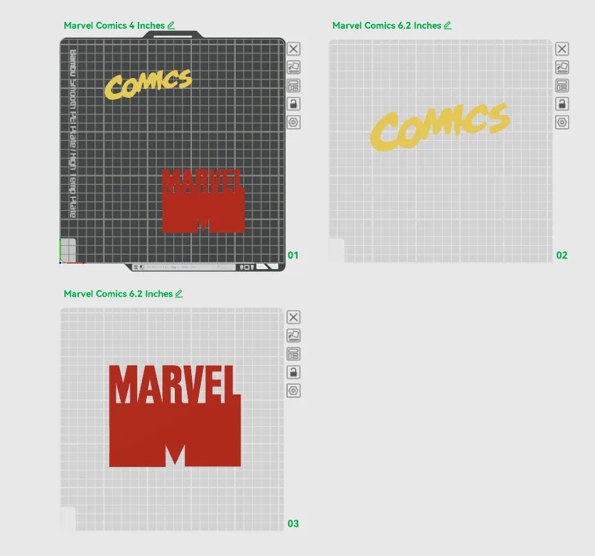 Marvel Comics Logo Sign - Free 3D Print Model - MakerWorld