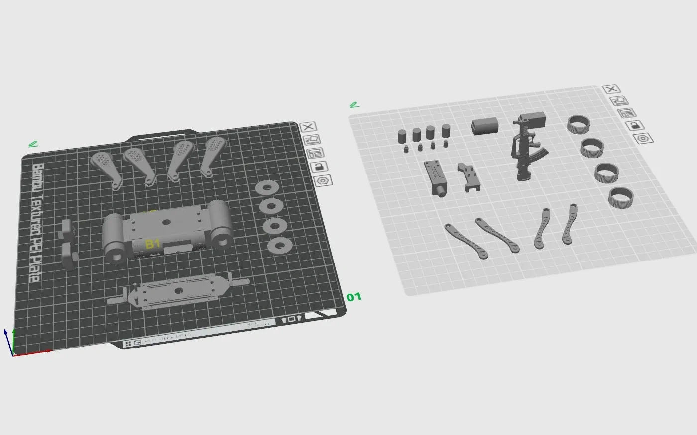 Miniatura 1 do modelo 3D 解放军机械狗