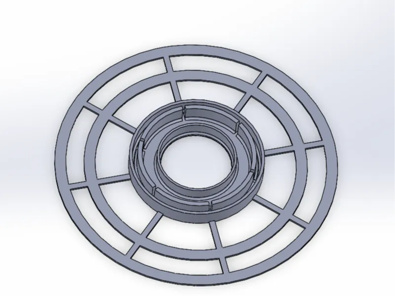filament roll cap