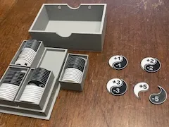 MTG Ying Yang custom counter set