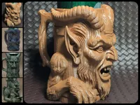 Porte-canette Krampus, collection Servile — photo 2